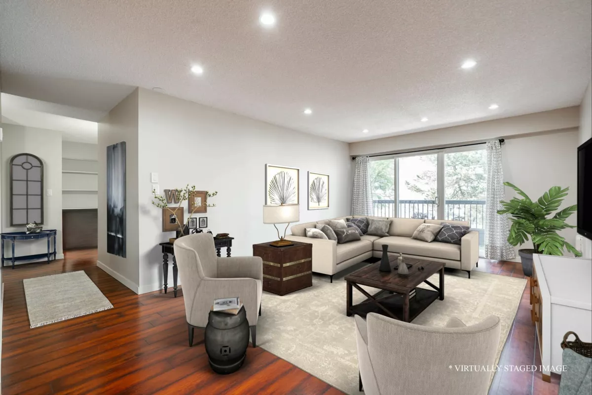 Living Room Photo of 212 13530 Hilton Road, Surrey, BC