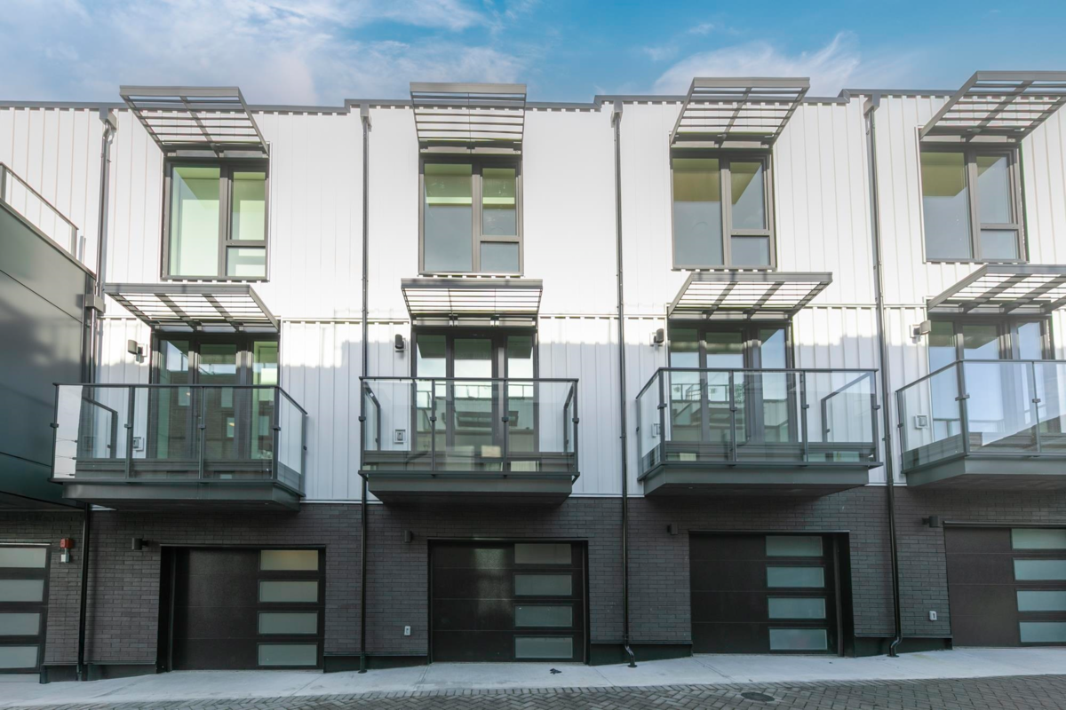 Aerial View of TH8 324 E Ridgeway Avenue, North Vancouver, BC