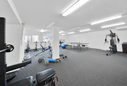 Garage Interior Photo of 305 13883 Laurel Drive, Surrey, BC