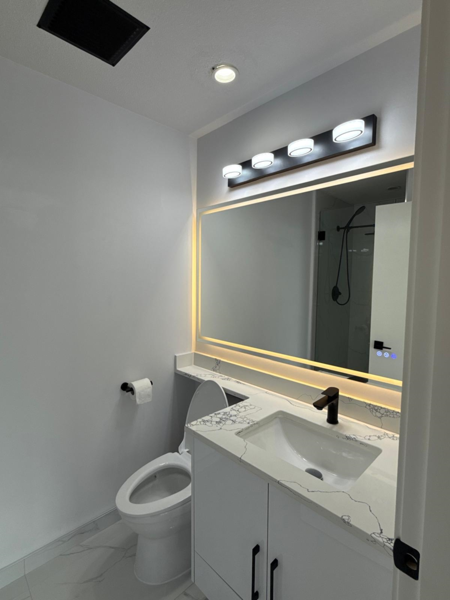 Guest Bathroom Photo of 804 6133 Buswell Street, Richmond, BC