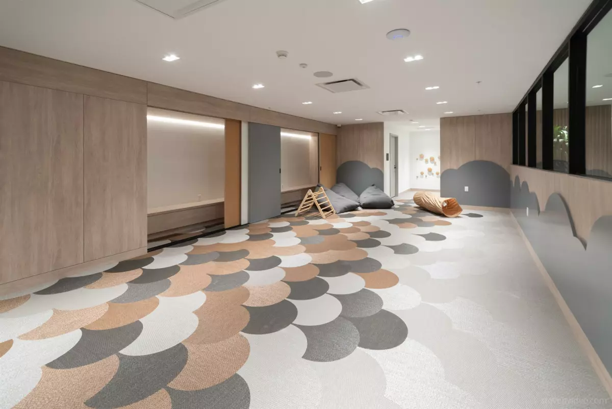 Aerial View of 705 6200 Minoru Boulevard, Richmond, BC