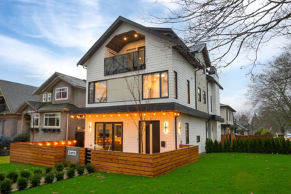 Front exterior of 2493 Eton Street, Vancouver, BC