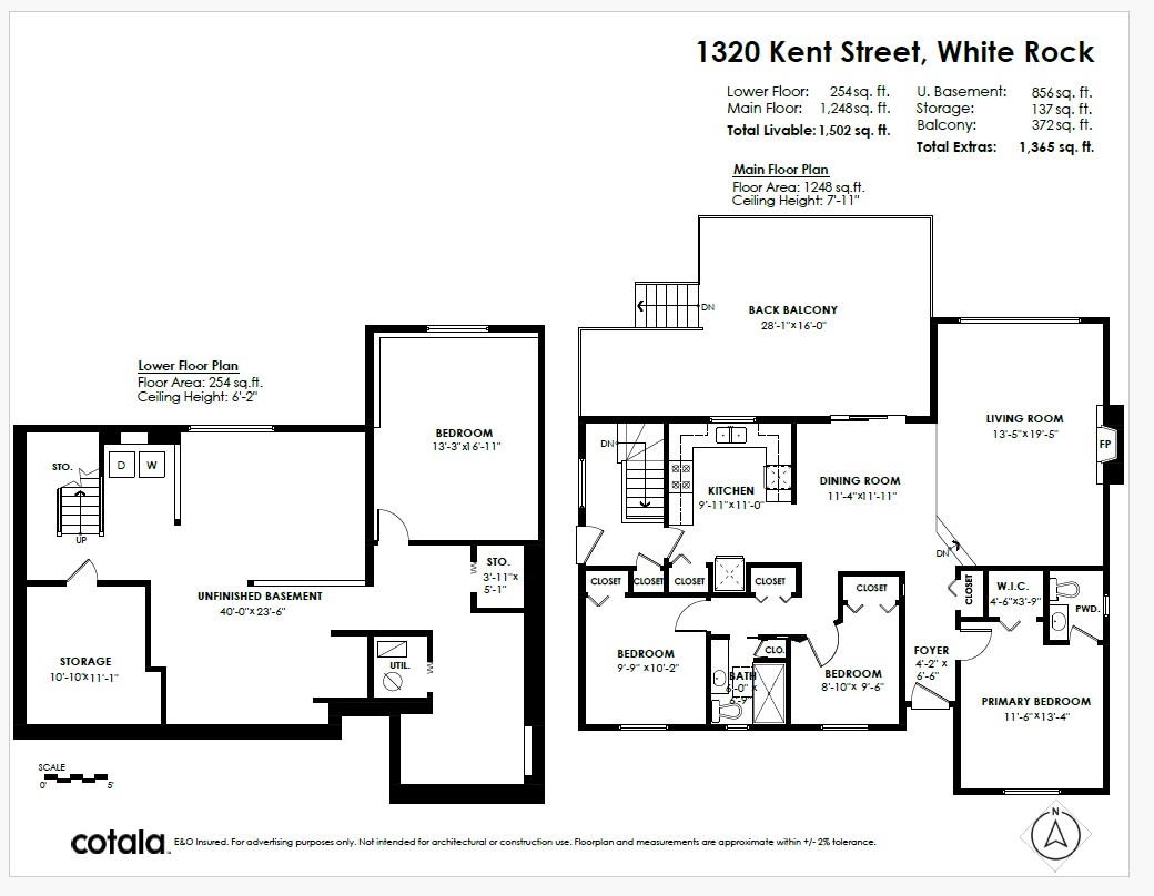 Loft / Bonus Room Photo of 1320 Kent Street, White Rock, BC