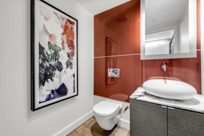 Powder Room Photo of 1202 1499 W Pender Street, Vancouver, BC