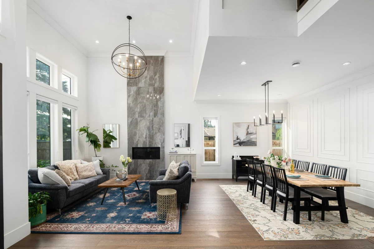 Living Room Photo of 8631 Odlin Crescent, Richmond, BC