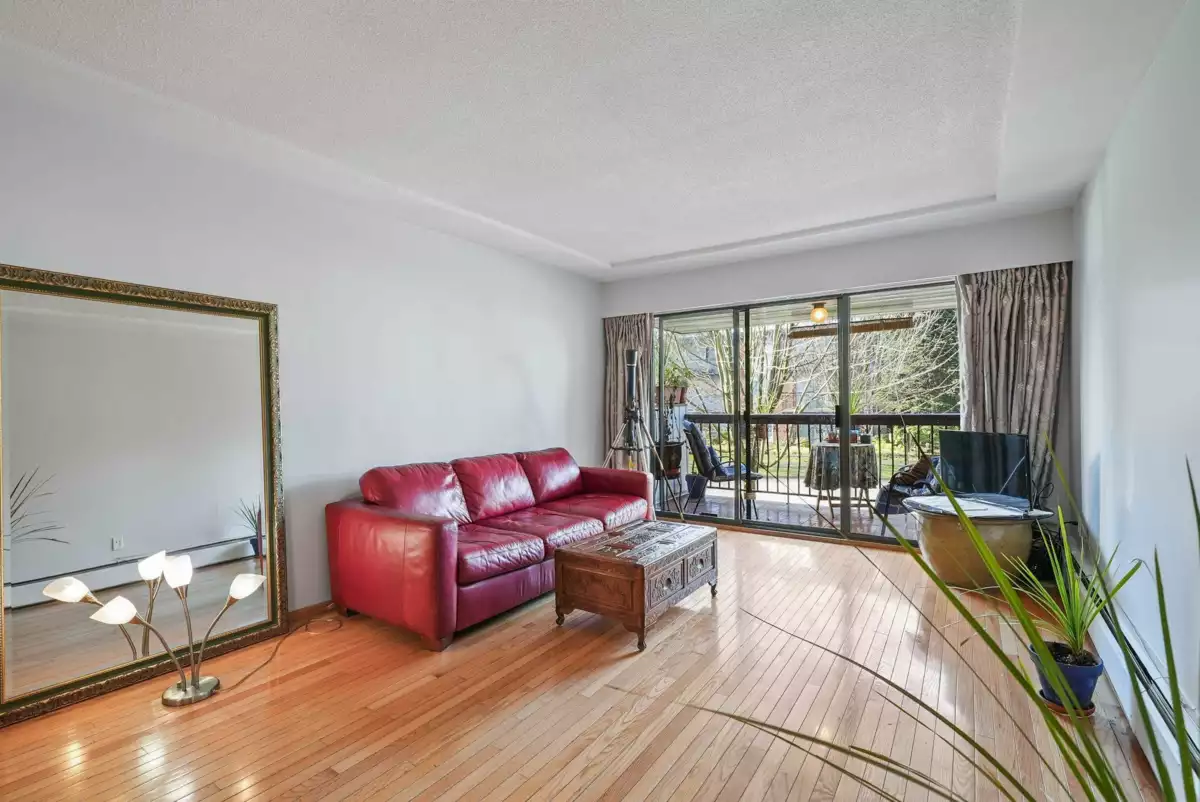 Living Room Photo of 202 8770 Laurel Street, Vancouver, BC