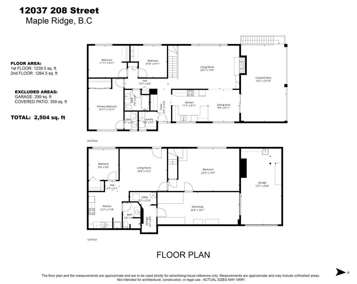 Garage Interior Photo of 12037 208 Street, Maple Ridge, BC