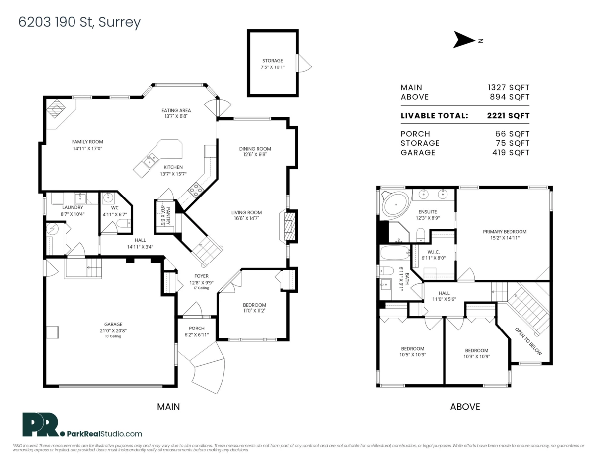 Exterior Rear Photo of 6203 190 Street, Surrey, BC