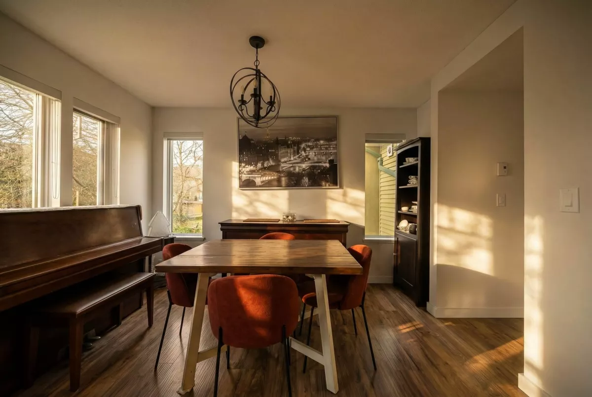 Living Room Photo of 74 202 Laval Street, Coquitlam, BC
