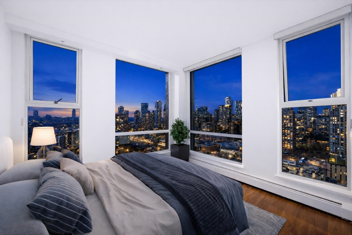 Kitchen Island Photo of 2809 1008 Cambie Street, Vancouver, BC