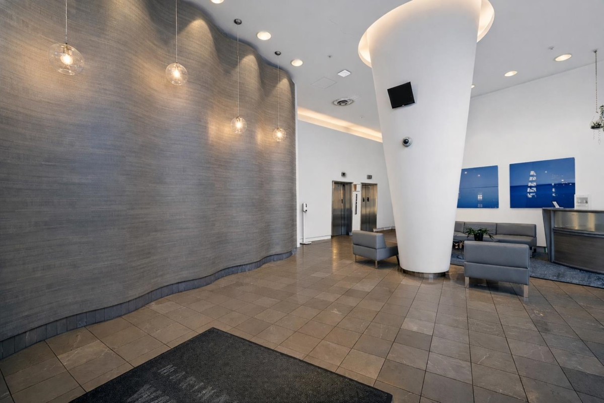 Living Room Photo of 2809 1008 Cambie Street, Vancouver, BC