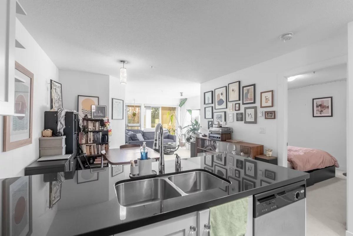 Exterior Rear Photo of 305 4550 Fraser Street, Vancouver, BC