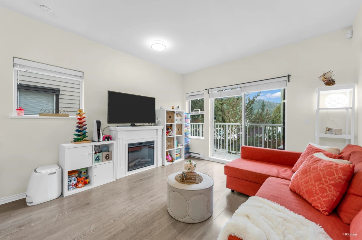 Exterior Rear Photo of 45 730 Farrow Street, Coquitlam, BC