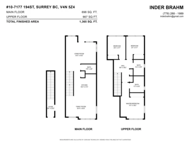 Outdoor Deck Photo of 10 7177 194a Street, Surrey, BC