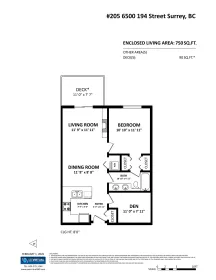 Staircase Photo of 205 6500 194 Street, Surrey, BC