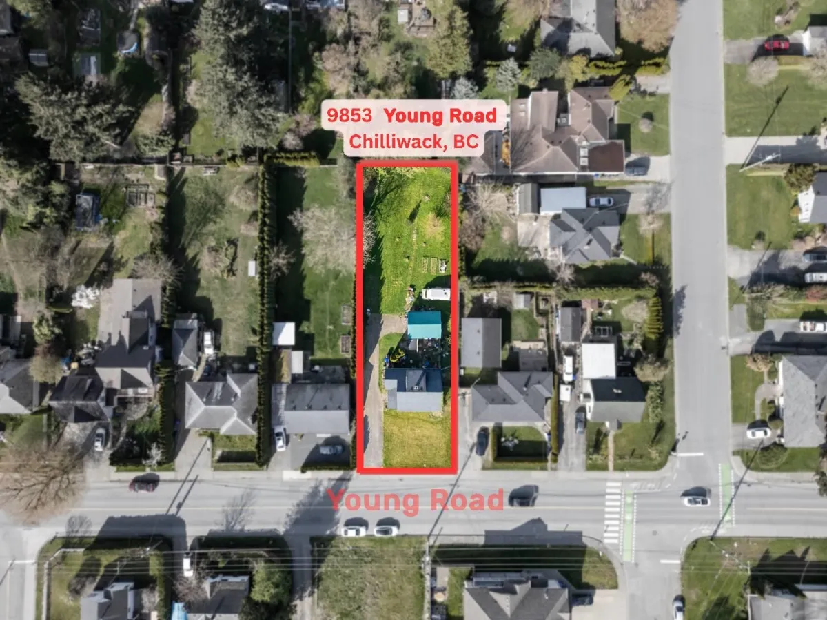 Exterior Rear Photo of 9853 Young Road, Chilliwack, BC