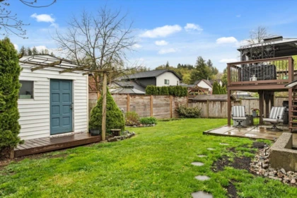 Aerial View of 3712 Old Clayburn Road, Abbotsford, BC