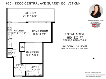Kitchen Photo of 1805 13308 Central Avenue, Surrey, BC