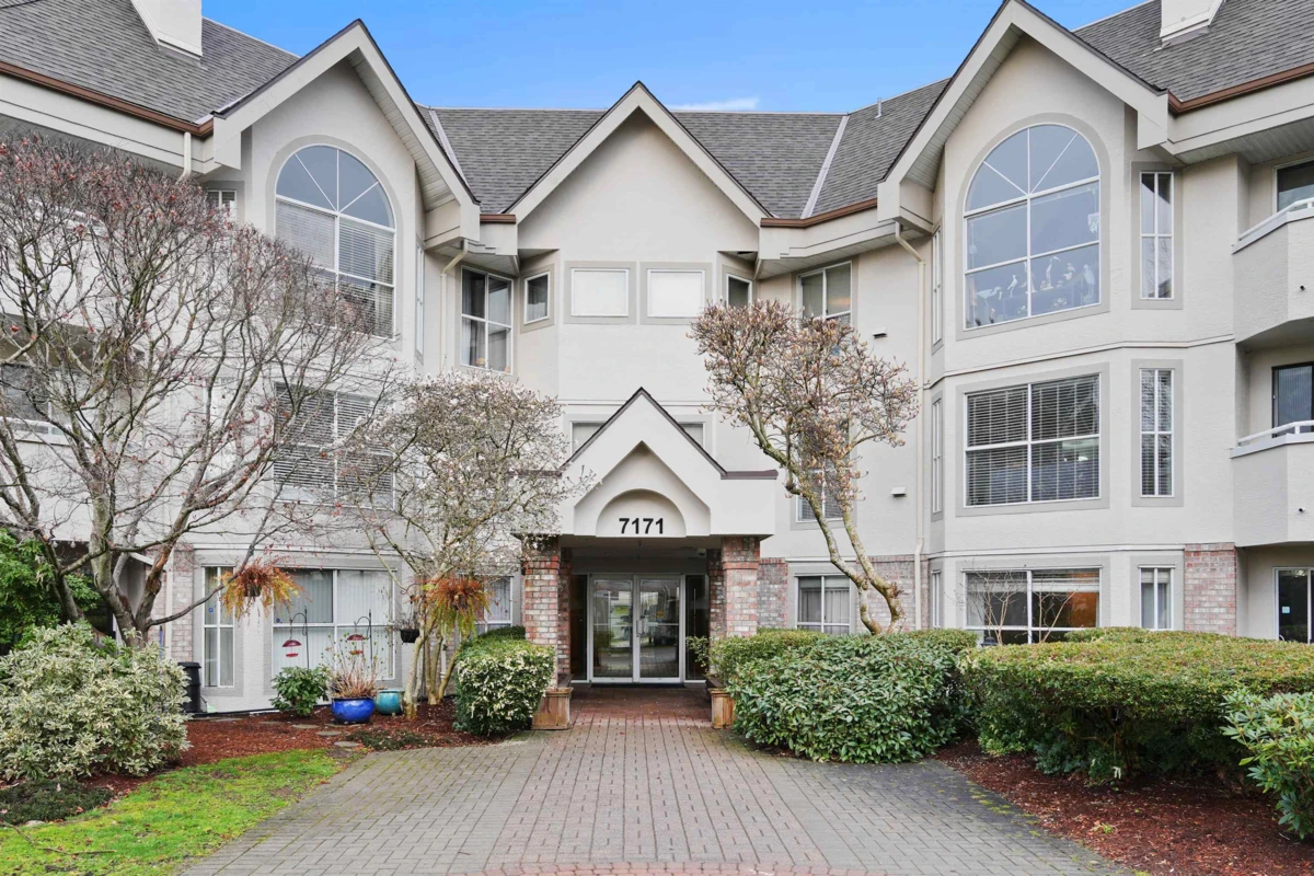 Exterior Rear Photo of 111 7171 121st Street, Surrey, BC