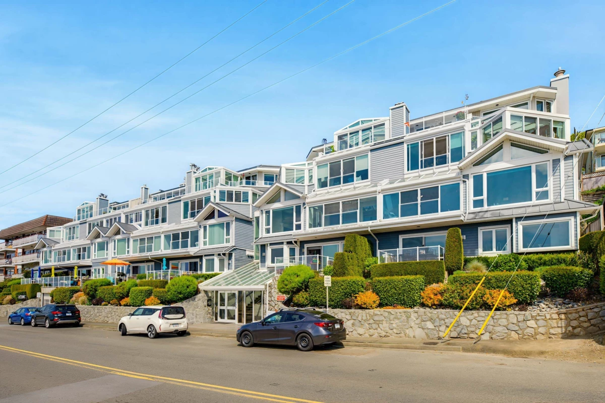 Exterior Rear Photo of 105 15165 Marine Drive, White Rock, BC