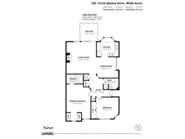 105 15165 Marine Drive, White Rock, BC, White Rock — Apartment/Condo for sale