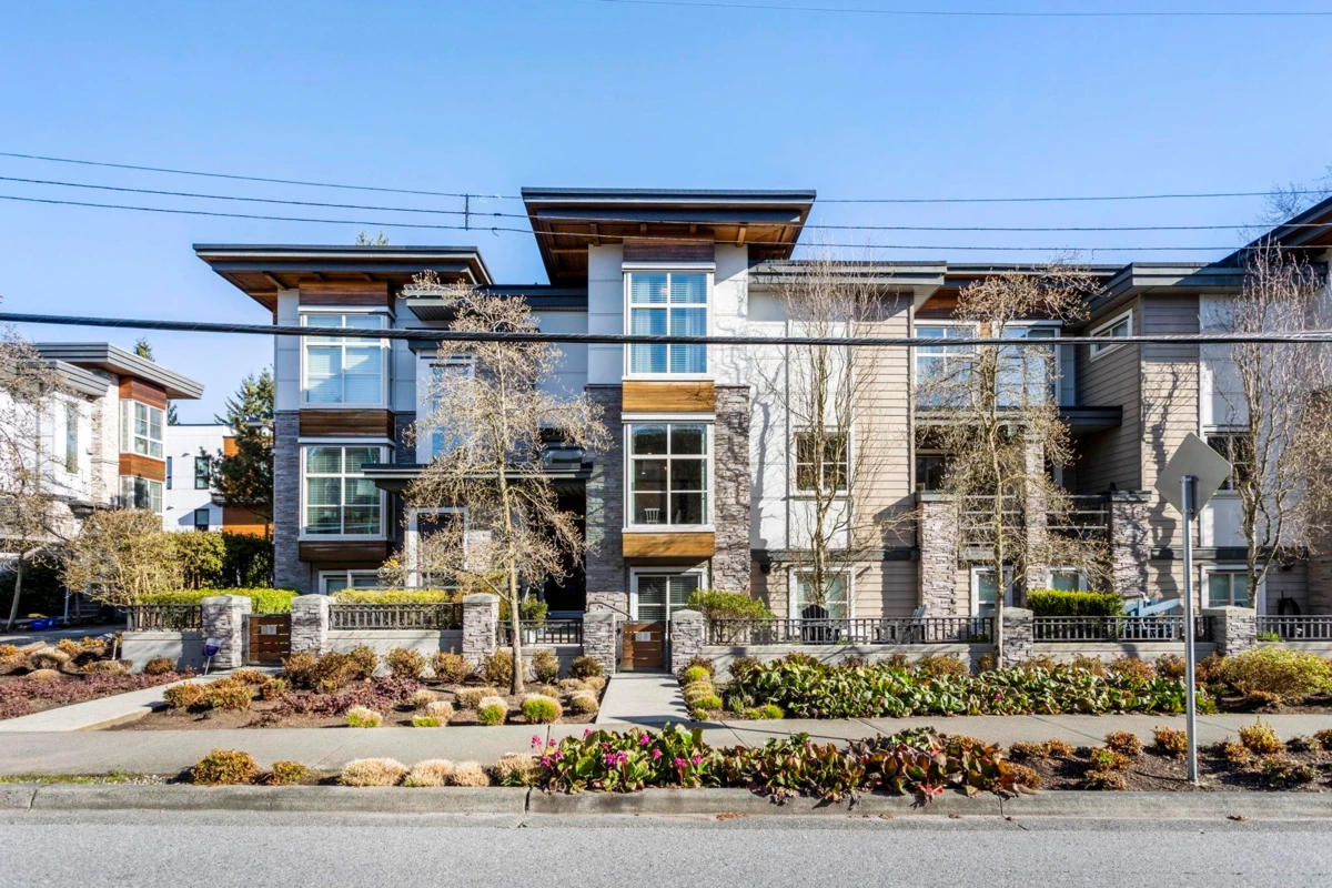 Exterior Rear Photo of 8 3025 Baird Road, North Vancouver, BC