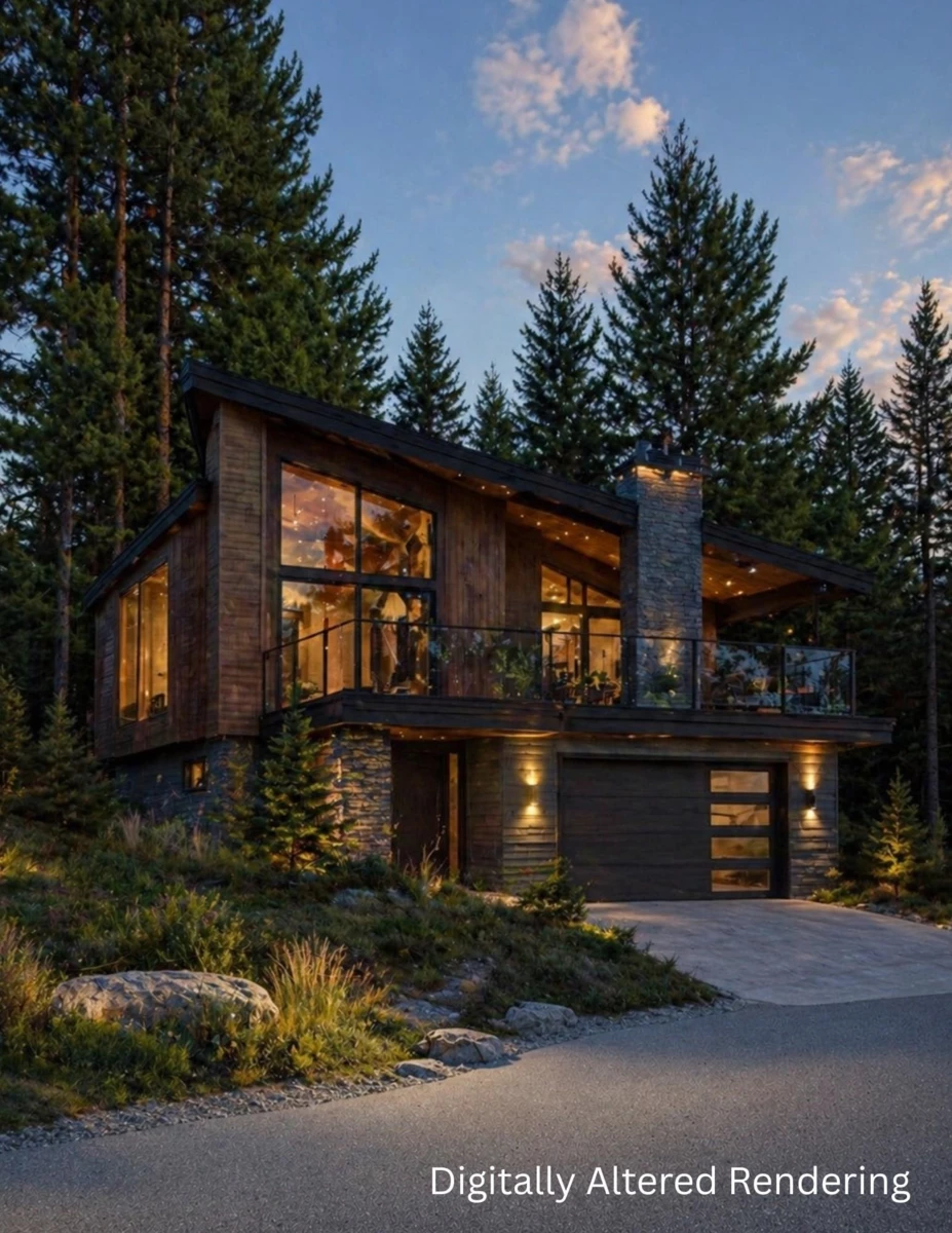 Exterior Rear Photo of 8214 Mountain View Drive, Whistler, BC