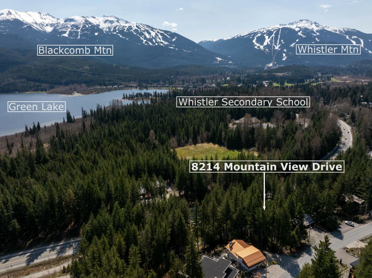 Living Room Photo of 8214 Mountain View Drive, Whistler, BC