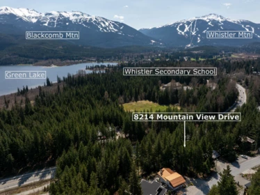 8214 Mountain View Drive, Whistler, BC, Whistler — Land for sale