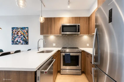 Kitchen Island Photo of 506 2477 Carolina Street, Vancouver, BC