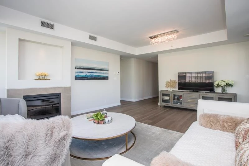 Family Room Photo of 702 5171 Brighouse Way, Richmond, BC