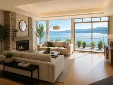 Living Room Photo of 8725 Seascape Drive, West Vancouver, BC