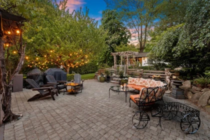 Aerial View of 12682 Crescent Road, Surrey, BC
