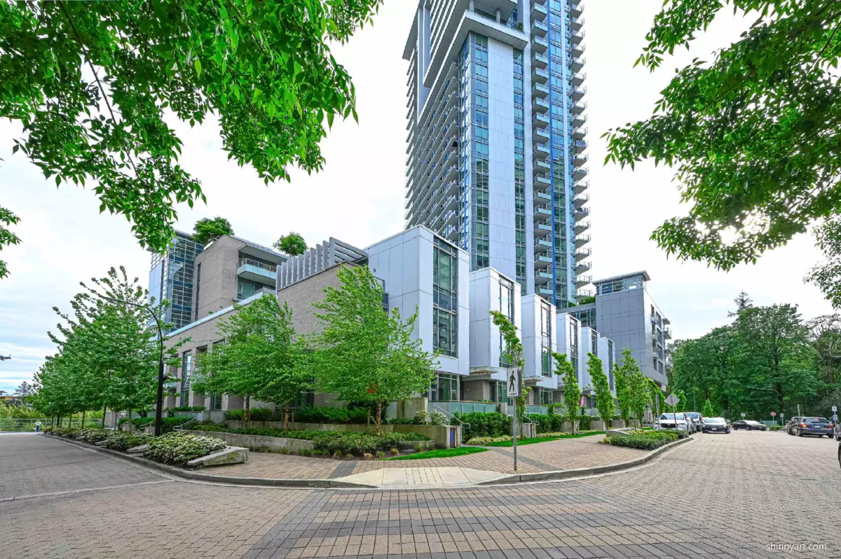 Exterior Rear Photo of 606 1500 Fern Street, North Vancouver, BC