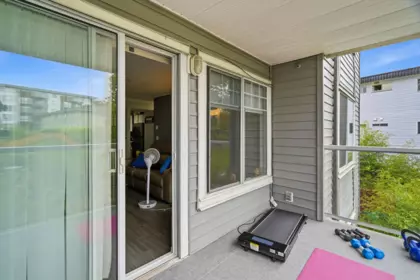 Garage Interior Photo of 410 11671 Fraser Street, Maple Ridge, BC