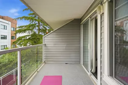 Outdoor Deck Photo of 410 11671 Fraser Street, Maple Ridge, BC