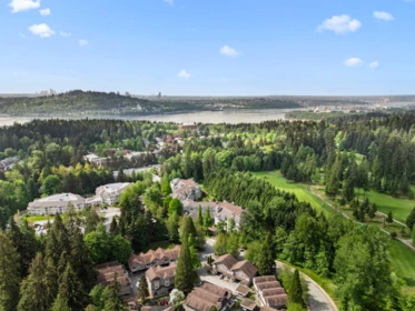Aerial View of 206 1283 Parkgate Avenue, North Vancouver, BC
