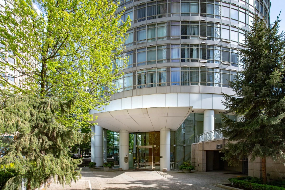 Exterior Rear Photo of 2602 1200 Alberni Street, Vancouver, BC