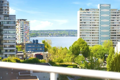 Aerial View of 701 1771 Nelson Street, Vancouver, BC