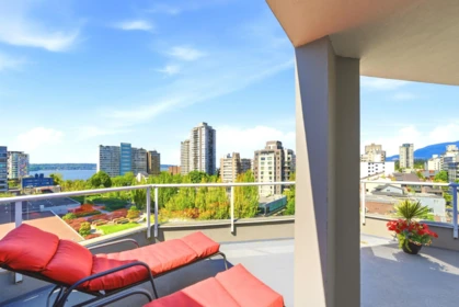 Backyard Photo of 701 1771 Nelson Street, Vancouver, BC