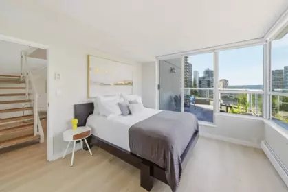 Bedroom 3 Photo of 701 1771 Nelson Street, Vancouver, BC