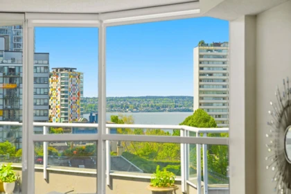 Outdoor Deck Photo of 701 1771 Nelson Street, Vancouver, BC