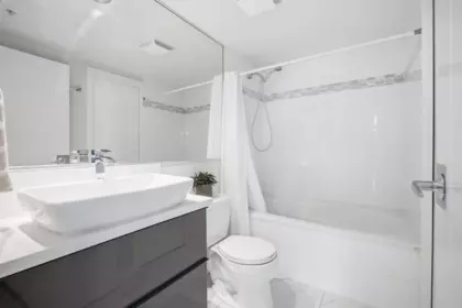 Primary Bathroom Photo of 208 1003 Burnaby Street, Vancouver, BC