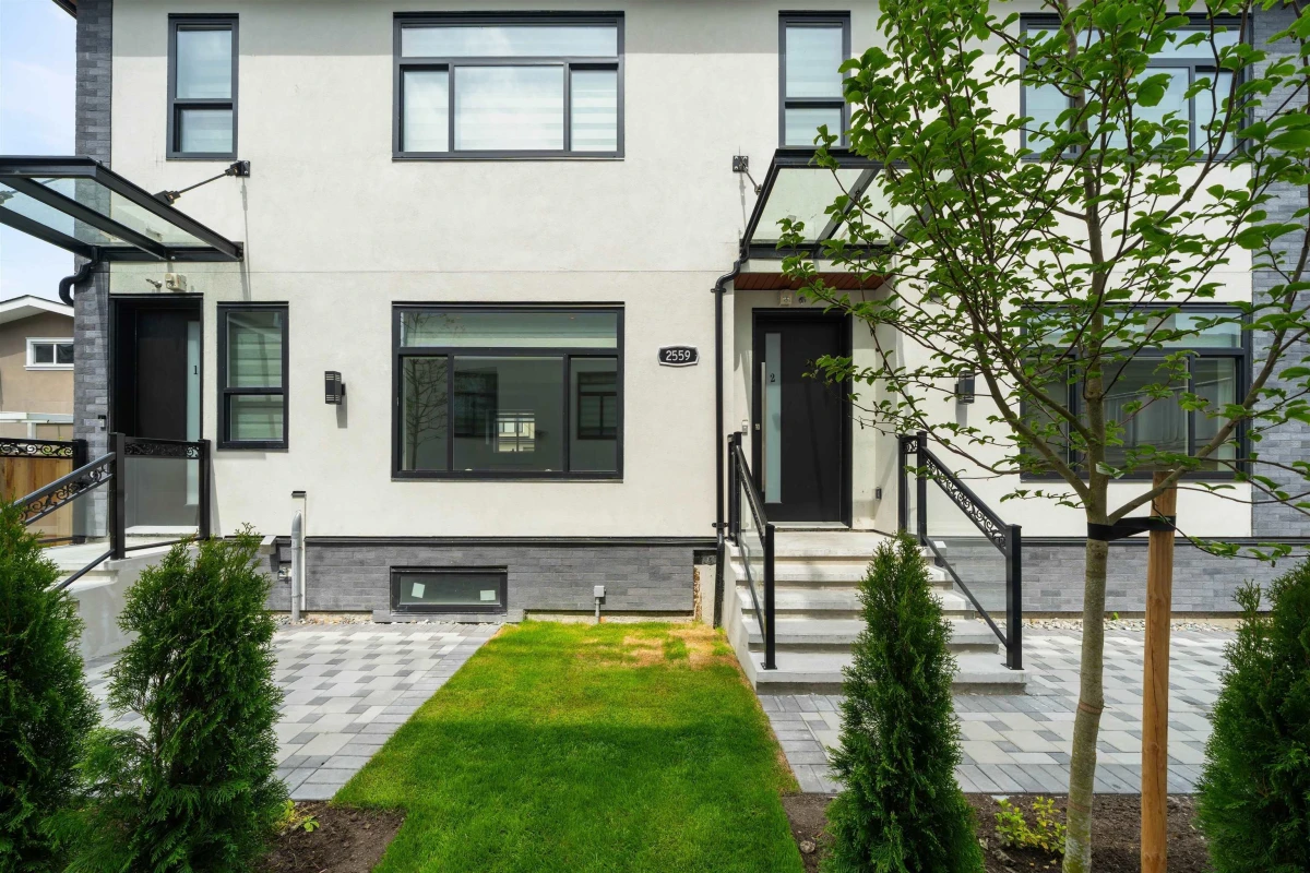 Exterior Rear Photo of #2 2559 W King Edward Avenue, Vancouver, BC