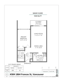 Garage Interior Photo of 304 1864 Frances Street, Vancouver, BC