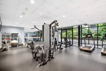 Basement Recreation Room Photo of 604 2959 Glen Drive, Coquitlam, BC