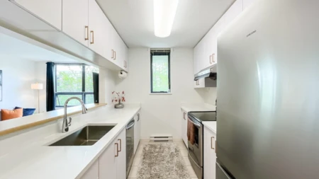 Primary Bedroom Photo of 305 3638 Vanness Avenue, Vancouver, BC