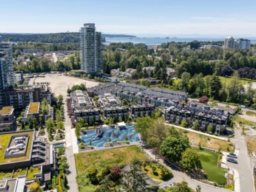 Aerial View of 215 2060 Curling Road, North Vancouver, BC