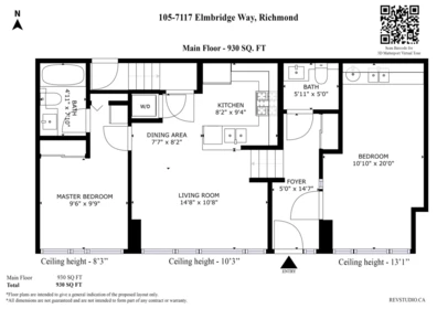 Laundry Room Photo of 105 7117 ELMBRIDGE WAY, Richmond BC V6X 0J2