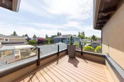 Outdoor Deck Photo of 3640 Lamond Avenue, Richmond, BC